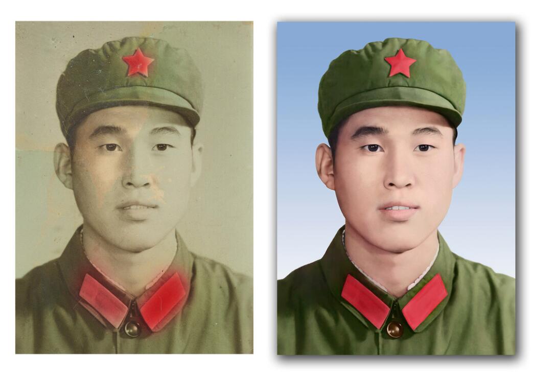 中和镇破损照片修复-18
